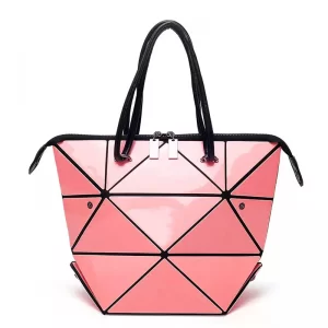 Cartera Geo Origami Rosado