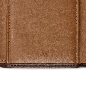 Billetera Will´ Vegan Store: Trifold ID Wallet Castaño